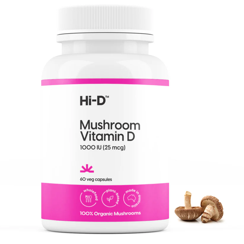 Hi-D Mushroom Vitamin D Capsules