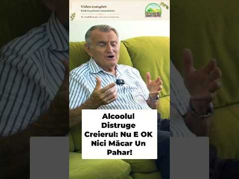 Alcoolul Distruge Creierul – Nu E OK Nici Măcar Un Pahar! #shorts